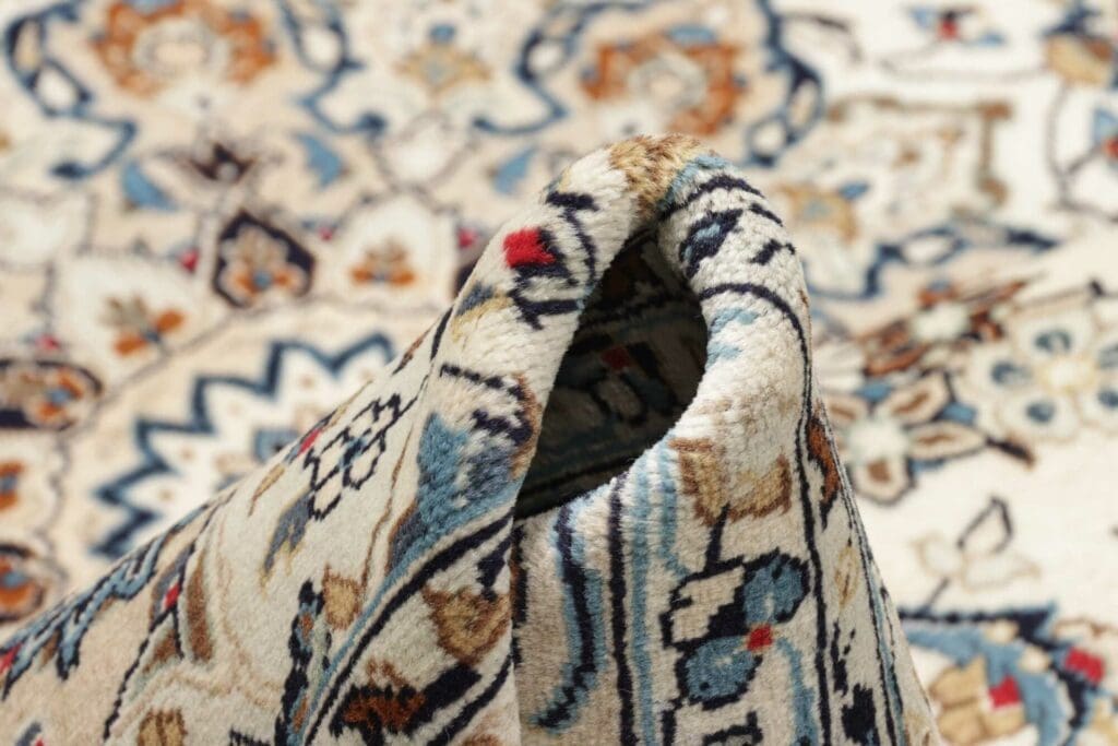 kashan-teppich-200-x-300cm-handgeknupft-aus-schurwolle-perserteppich-19 Kashan Persian Rug — hand-knotted, 200 × 300 cm, Wool – view 10