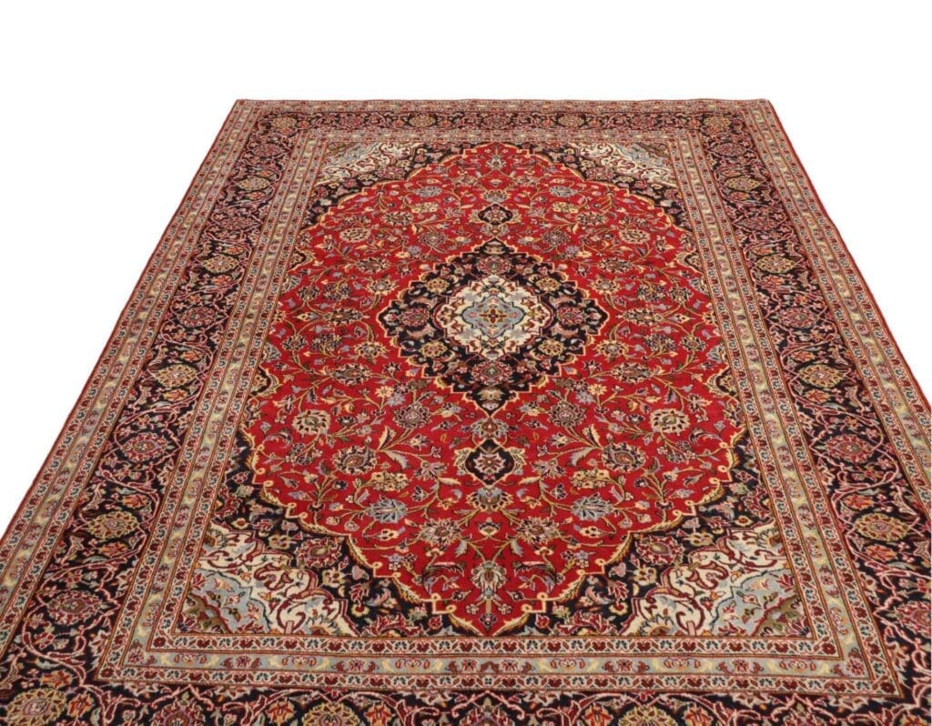 Kashan Persian Rug 206 × 297 cm, Wool, hand-knotted – view 4