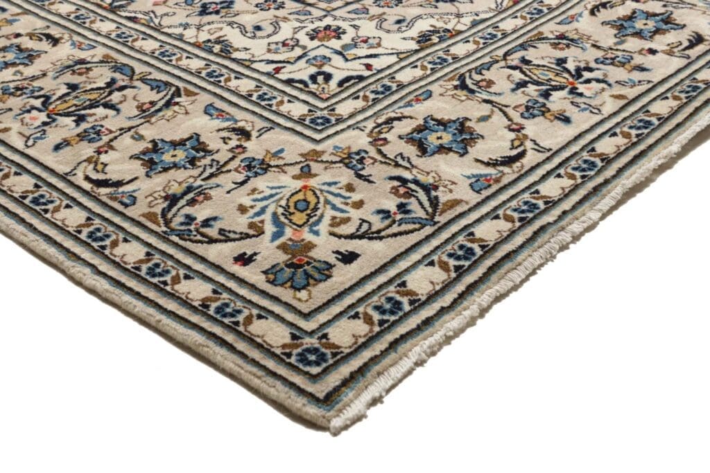 kashan-teppich-200-x-302cm-handgeknupft-schurwolle-perserteppich-4 Kashan Persian Rug — hand-knotted, 200 × 302 cm, Wool – view 5