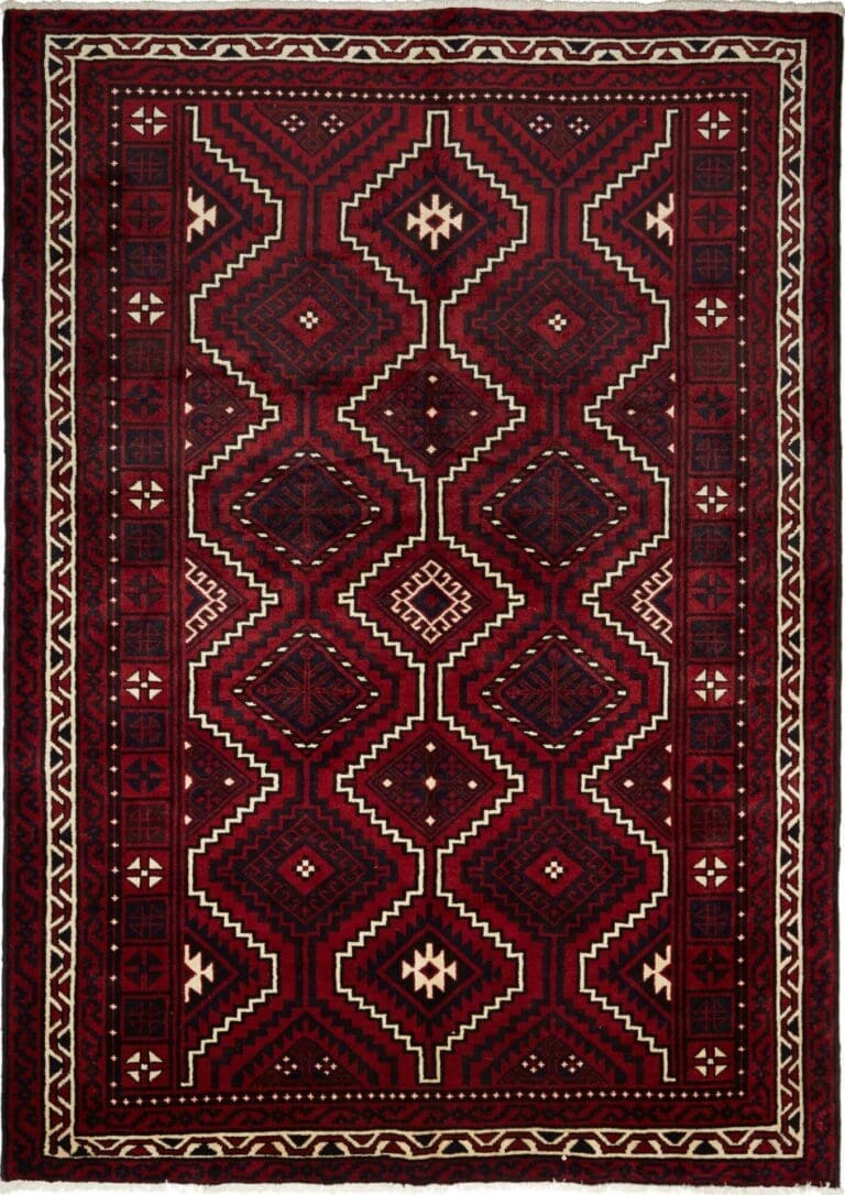 Loribaft Persian Rug 225 × 302 cm, Wool, hand-knotted