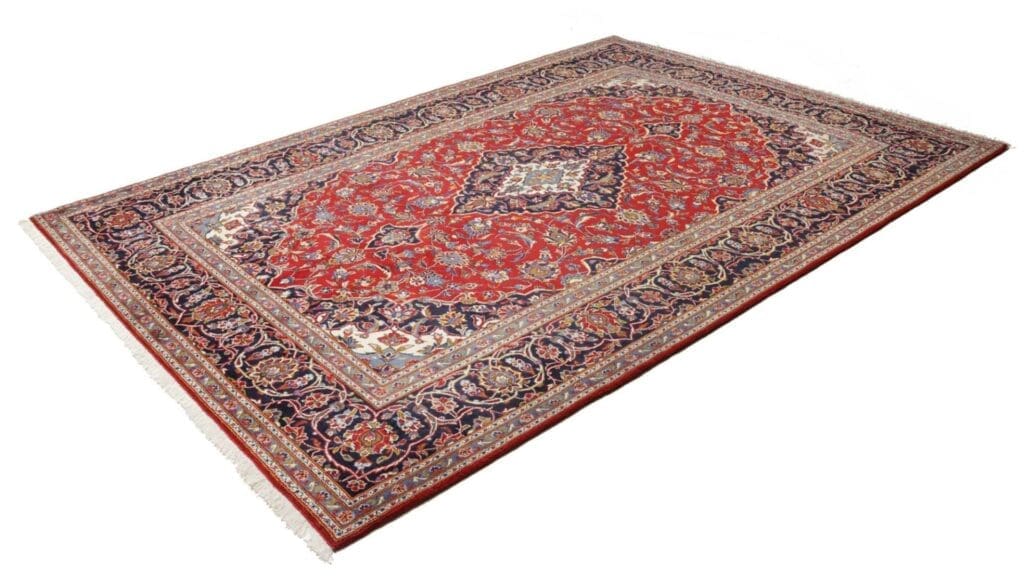 kashan-teppich-206-x-293-cm-handgeknupft-perserteppich-1 Kashan Persian Rug — hand-knotted, 206 × 293 cm, Wool – view 2