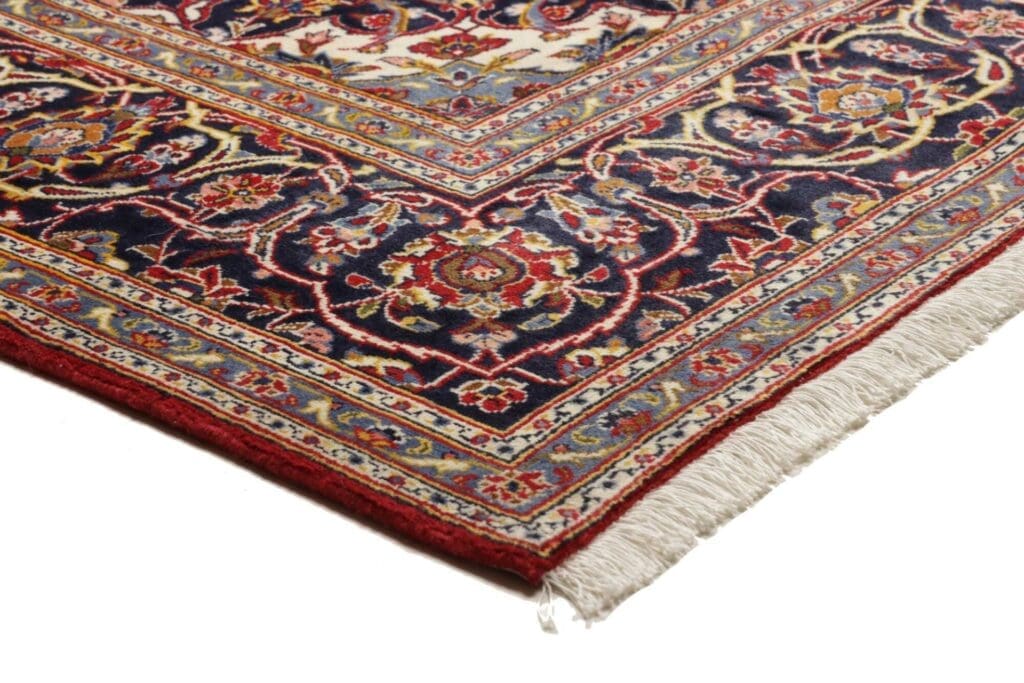 kashan-teppich-206-x-293-cm-handgeknupft-perserteppich-4 Kashan Persian Rug — hand-knotted, 206 × 293 cm, Wool – view 5