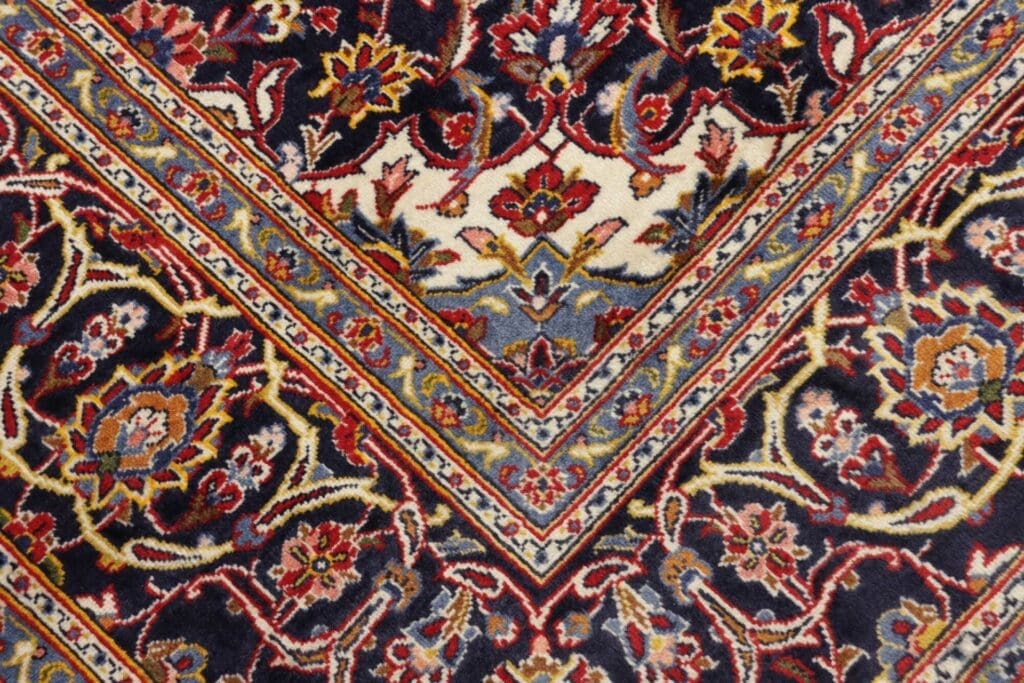 kashan-teppich-206-x-293-cm-handgeknupft-perserteppich-5 Kashan Persian Rug — hand-knotted, 206 × 293 cm, Wool – view 6