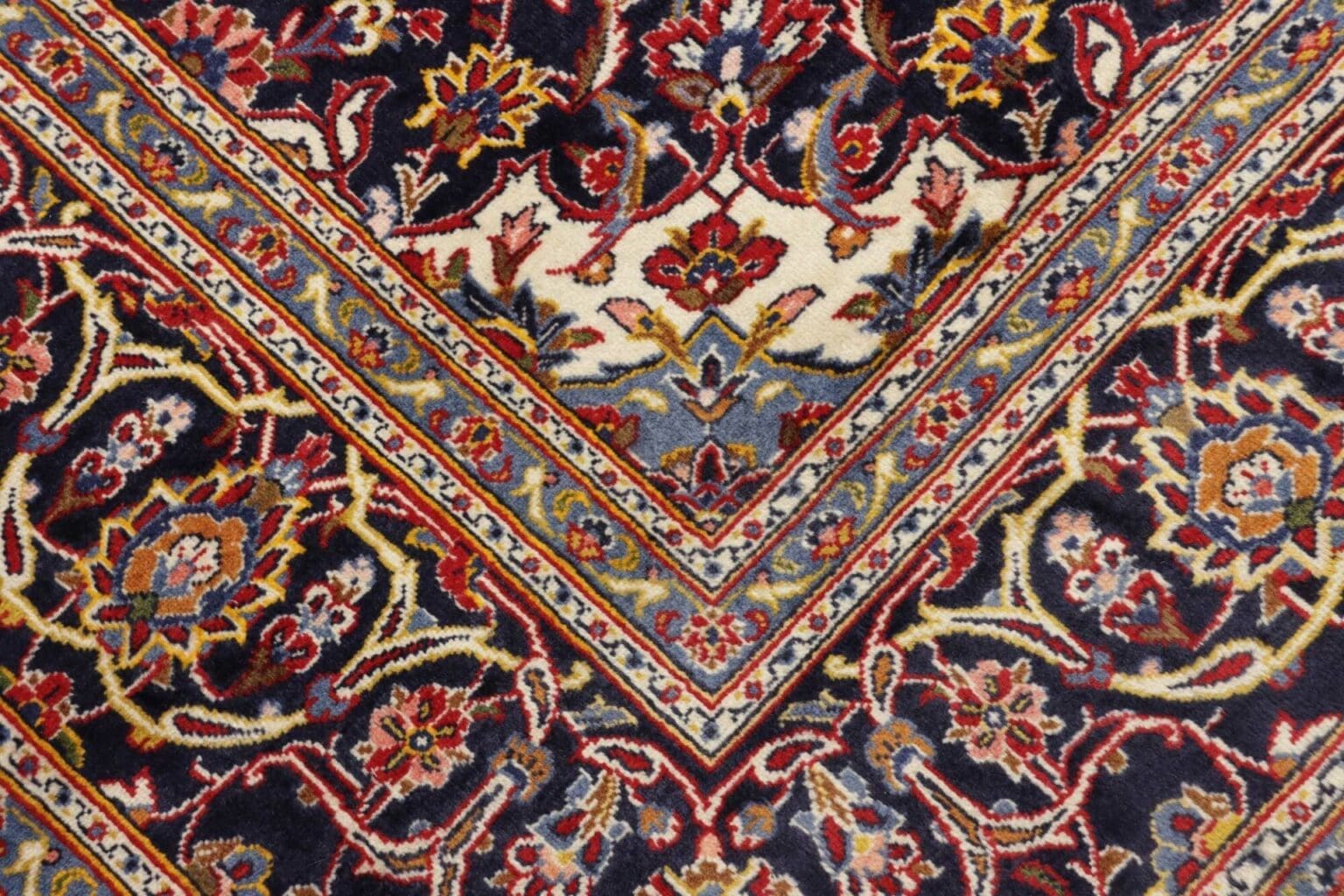 kashan-teppich-206-x-293-cm-handgeknupft-perserteppich-5 Kashan Persian Rug — hand-knotted, 206 × 293 cm, Wool – view 6