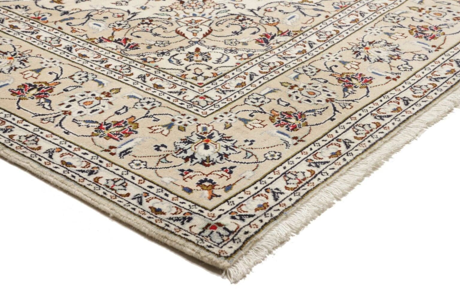 Kashan Persian Rug — hand-knotted, 203 × 300 cm, Wool – view 5