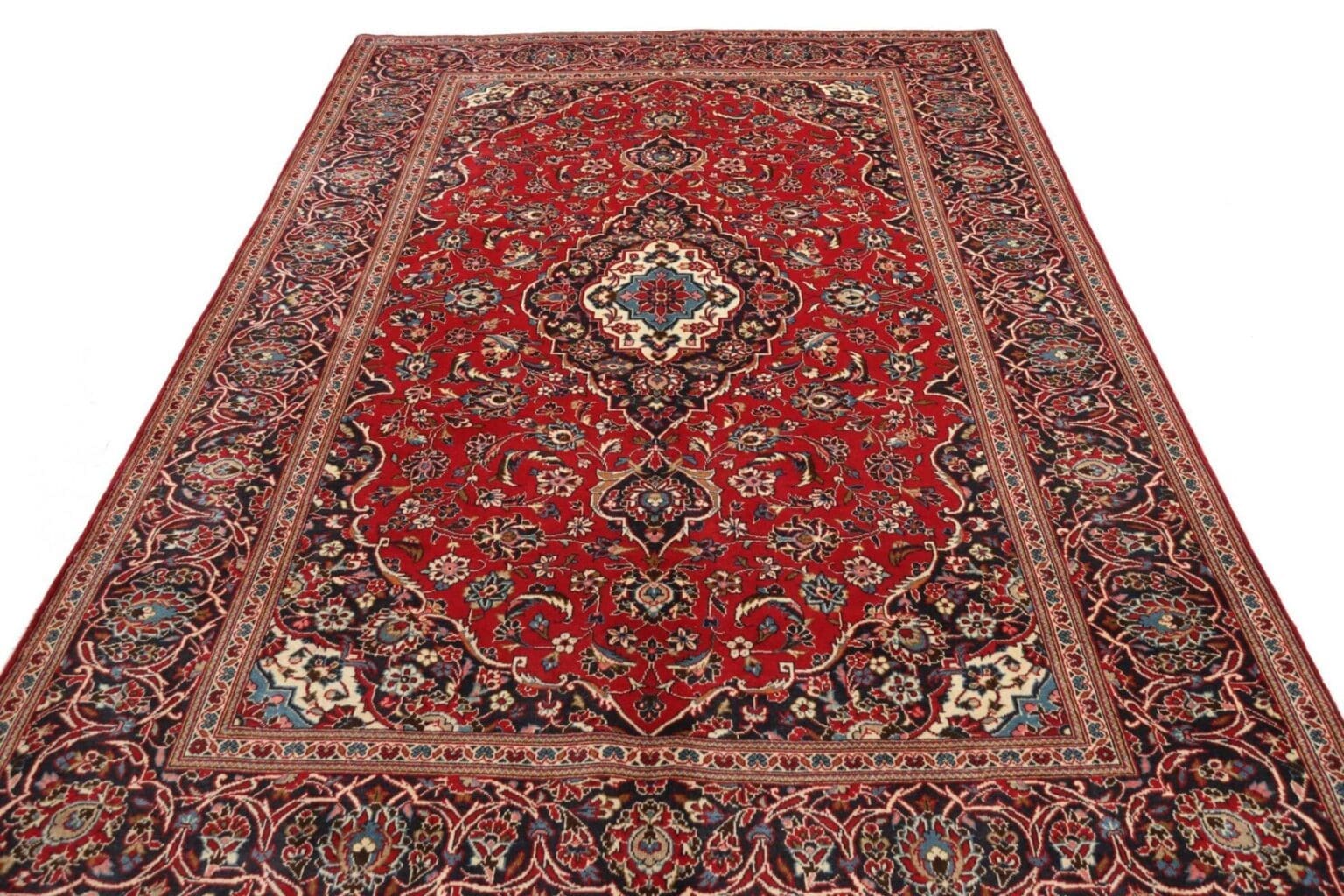 Kashan Persian Rug 199 × 303 cm, Wool, hand-knotted – view 4
