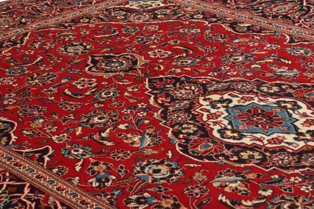 Kashan Persian Rug 199 × 303 cm, Wool, hand-knotted – view 8