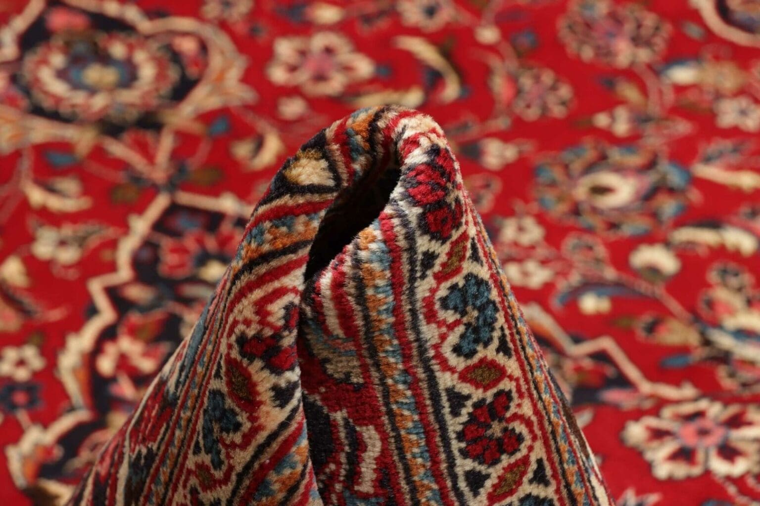 Kashan Persian Rug 199 × 303 cm, Wool, hand-knotted – view 10