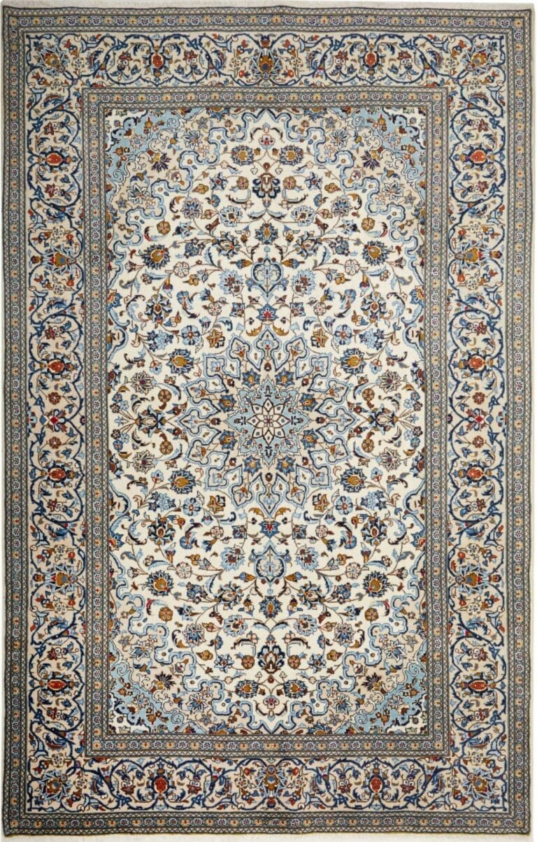 Kashan Persian Rug 200 × 308 cm, Wool, hand-knotted