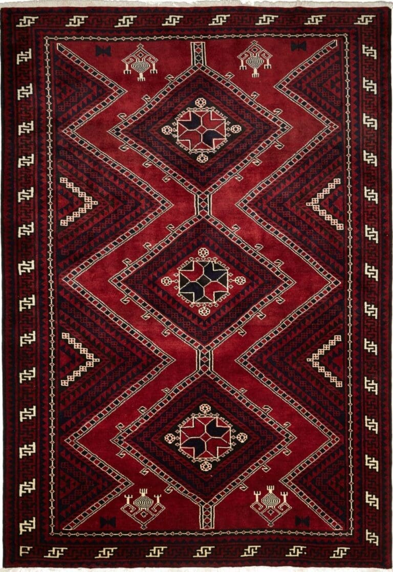 Loribaft Persian Rug 218 × 305 cm, Wool, hand-knotted