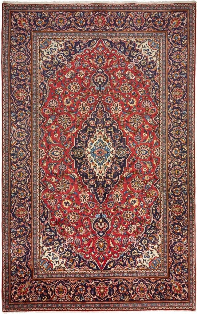 kashan-teppich-199-x-313cm-handgeknupft-perserteppich Kashan Persian Rug 199 × 313 cm, Wool, hand-knotted