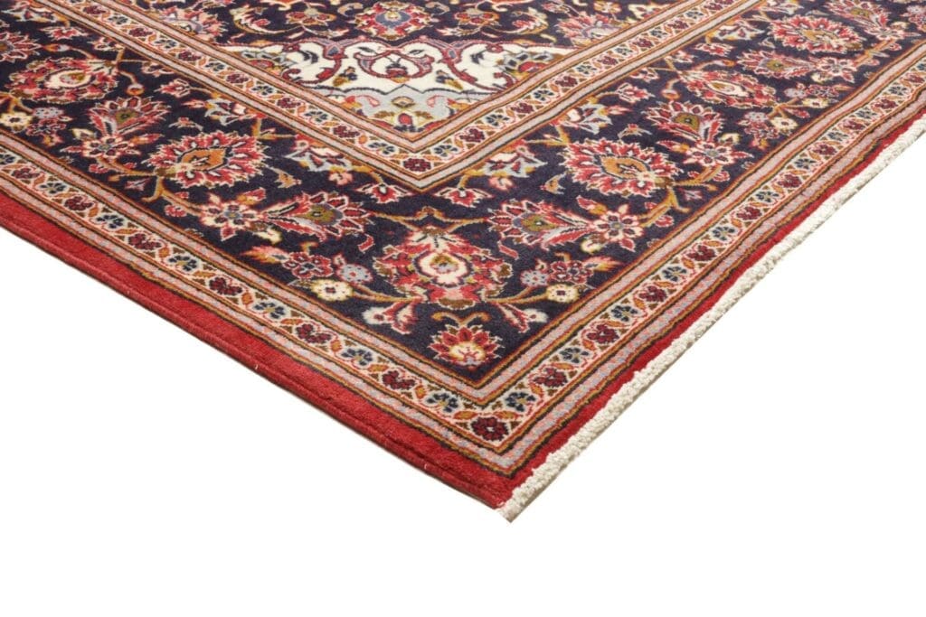 kashan-teppich-208-x-300cm-schurwolle-handgeknupft-perserteppich-4 Hand-Knotted Wool Kashan Persian Rug, 208 × 300 cm – view 5