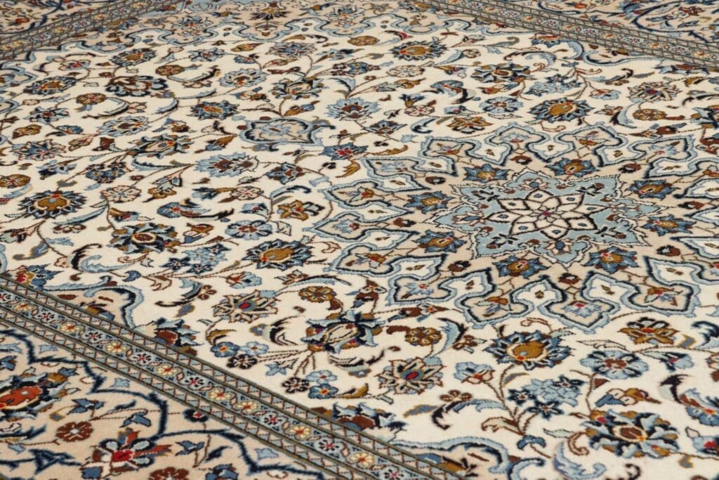 kashan-teppich-200-x-308-cm-handgeknupft-perserteppich-6 Kashan Persian Rug 200 × 308 cm, Wool, hand-knotted – view 7