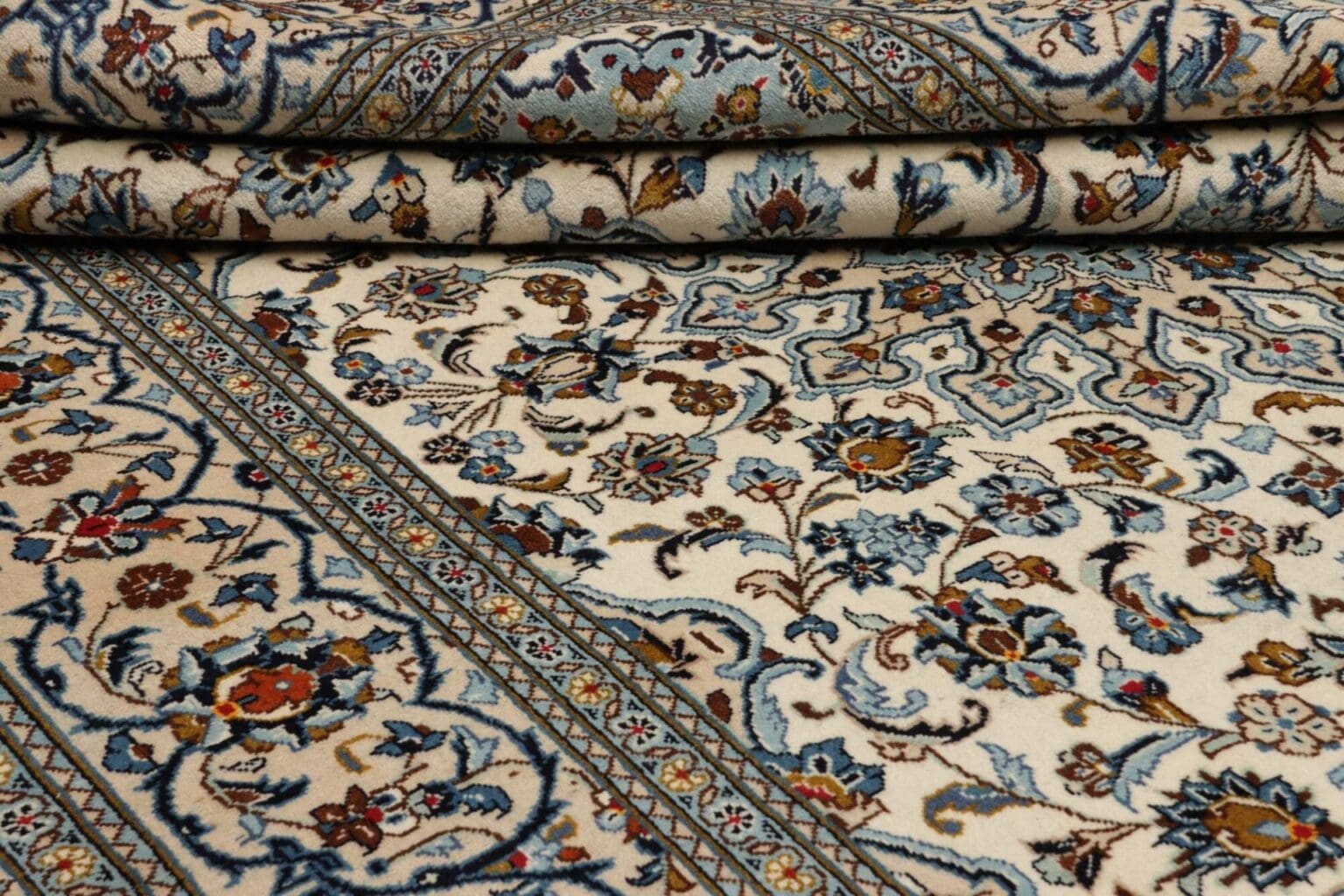 kashan-teppich-200-x-308-cm-handgeknupft-perserteppich-9 Kashan Persian Rug 200 × 308 cm, Wool, hand-knotted – view 10