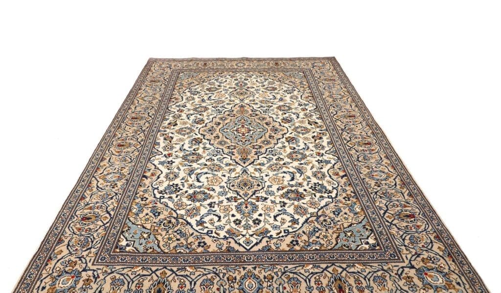 kashan-teppich-196-x-295-cm-handgeknupft-perserteppich-3 Kashan Persian Rug — hand-knotted, 196 × 295 cm, Wool – view 4