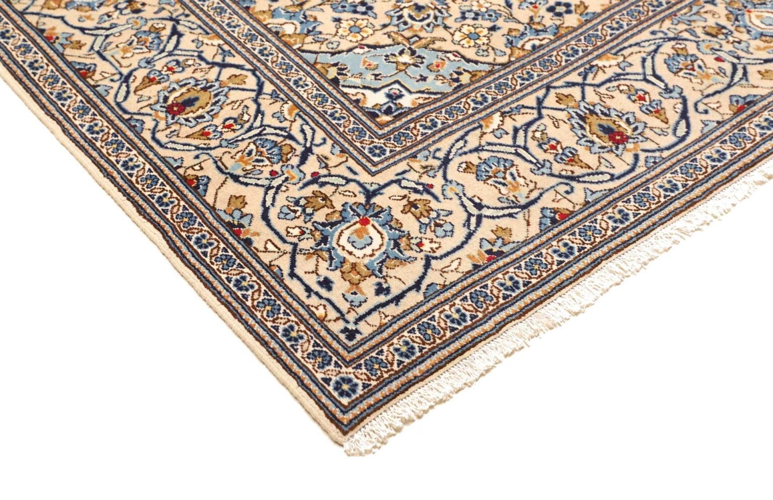 kashan-teppich-196-x-295-cm-handgeknupft-perserteppich-4 Kashan Persian Rug — hand-knotted, 196 × 295 cm, Wool – view 5