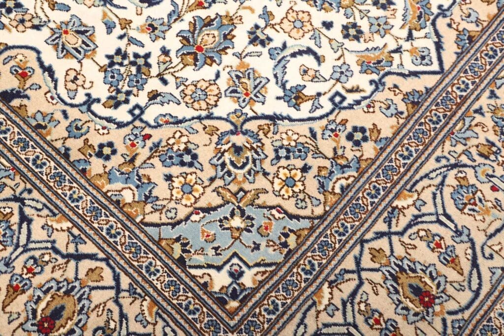 kashan-teppich-196-x-295-cm-handgeknupft-perserteppich-5 Kashan Persian Rug — hand-knotted, 196 × 295 cm, Wool – view 6