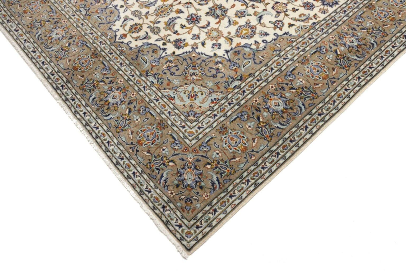 kashan-teppich-206-x-310cm-strapazierfahig-handgeknupft-perserteppich-6 Kashan Persian Rug 206 × 310 cm, Wool, hand-knotted – view 7