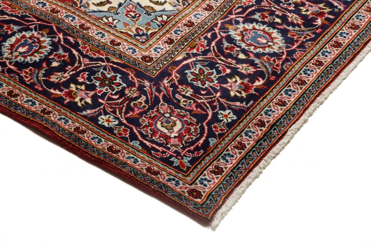 kashan-teppich-200-x-304cm-handgeknupft-perserteppich-wolle-5 Kashan Persian Rug — hand-knotted, 200 × 304 cm, Wool – view 5