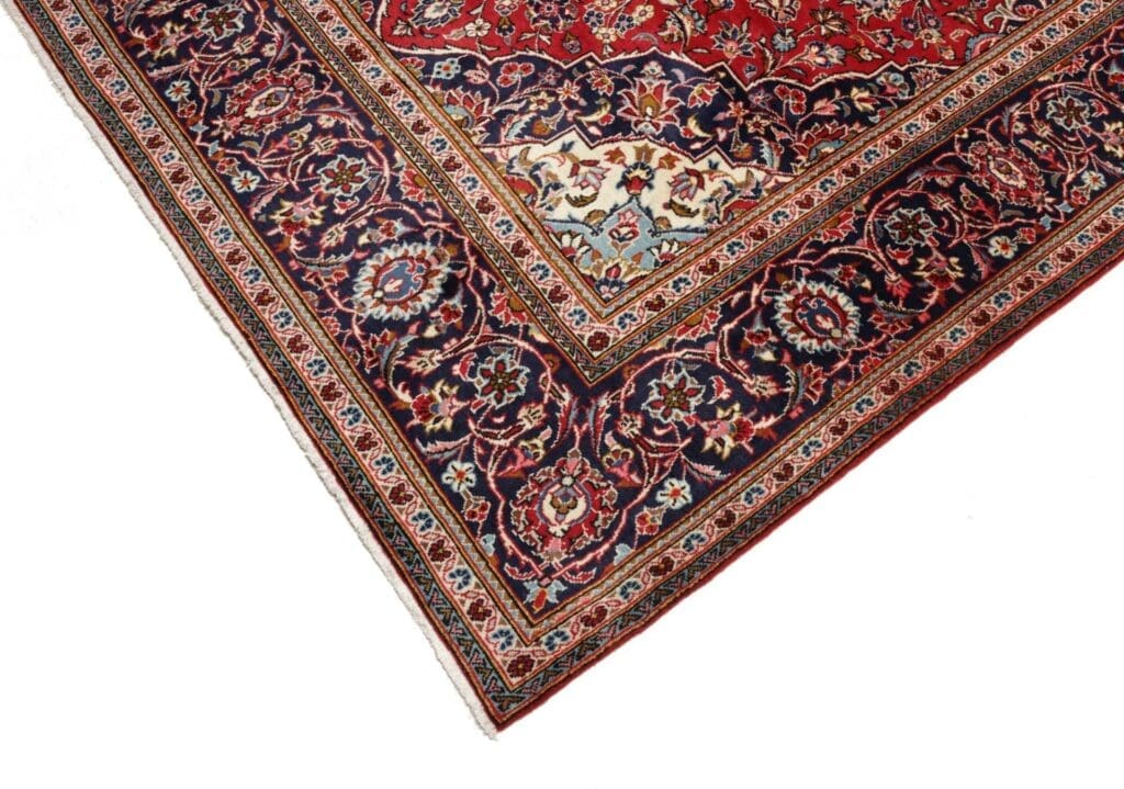 kashan-teppich-200-x-304cm-handgeknupft-perserteppich-wolle-7 Kashan Persian Rug — hand-knotted, 200 × 304 cm, Wool – view 7