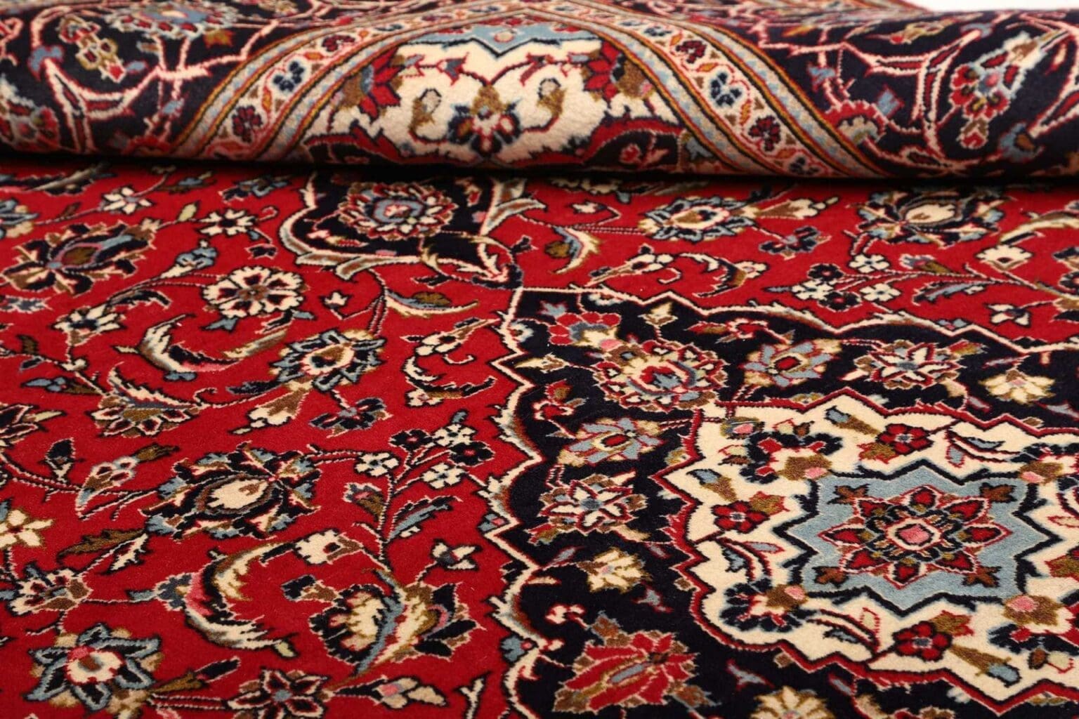 Kashan Persian Rug 195 × 295 cm, Wool, hand-knotted – view 10