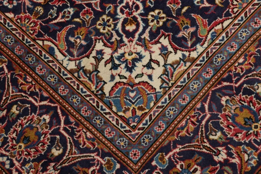 kashan-teppich-199-x-313cm-handgeknupft-perserteppich-5 Kashan Persian Rug 199 × 313 cm, Wool, hand-knotted – view 6