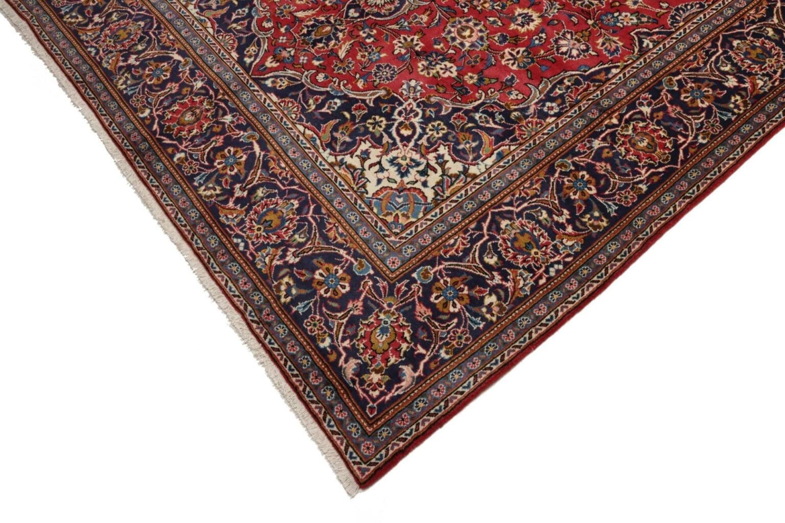 kashan-teppich-199-x-313cm-handgeknupft-perserteppich-6 Kashan Persian Rug 199 × 313 cm, Wool, hand-knotted – view 7