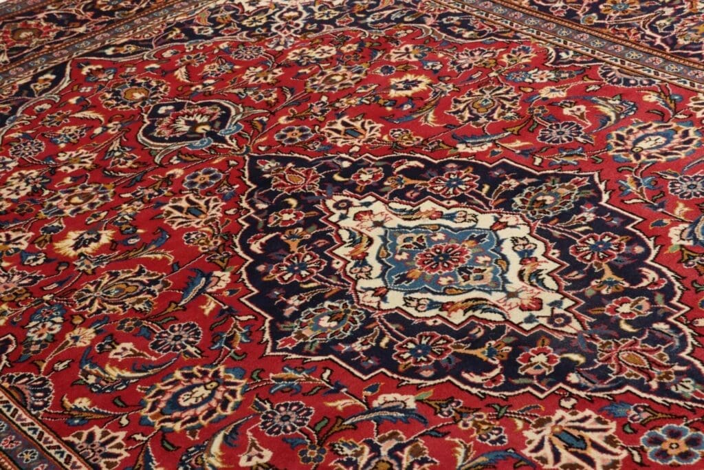 kashan-teppich-199-x-313cm-handgeknupft-perserteppich-7 Kashan Persian Rug 199 × 313 cm, Wool, hand-knotted – view 8