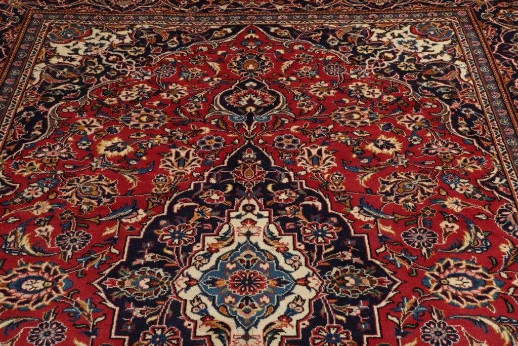 kashan-teppich-199-x-313cm-handgeknupft-perserteppich-8 Kashan Persian Rug 199 × 313 cm, Wool, hand-knotted – view 9