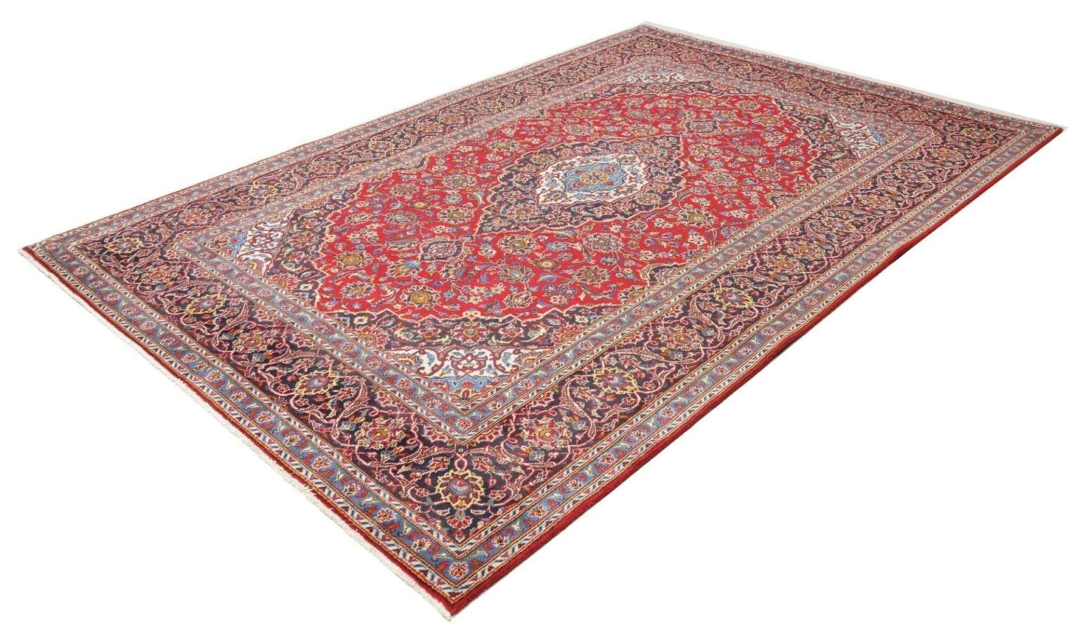 Kashan Persian Rug 201 × 298 cm, Wool, hand-knotted – view 2
