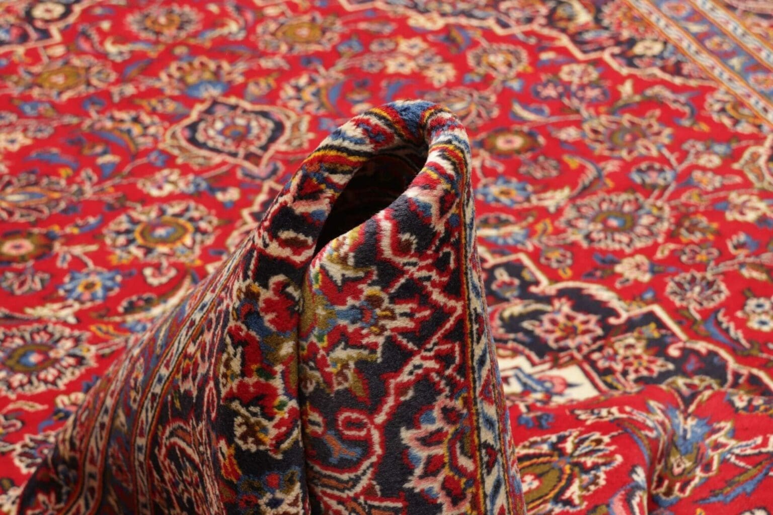 Kashan Persian Rug 201 × 298 cm, Wool, hand-knotted – view 10