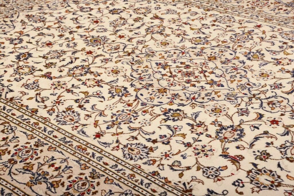 Kashan Persian Rug — hand-knotted, 198 × 305 cm, Wool – view 7