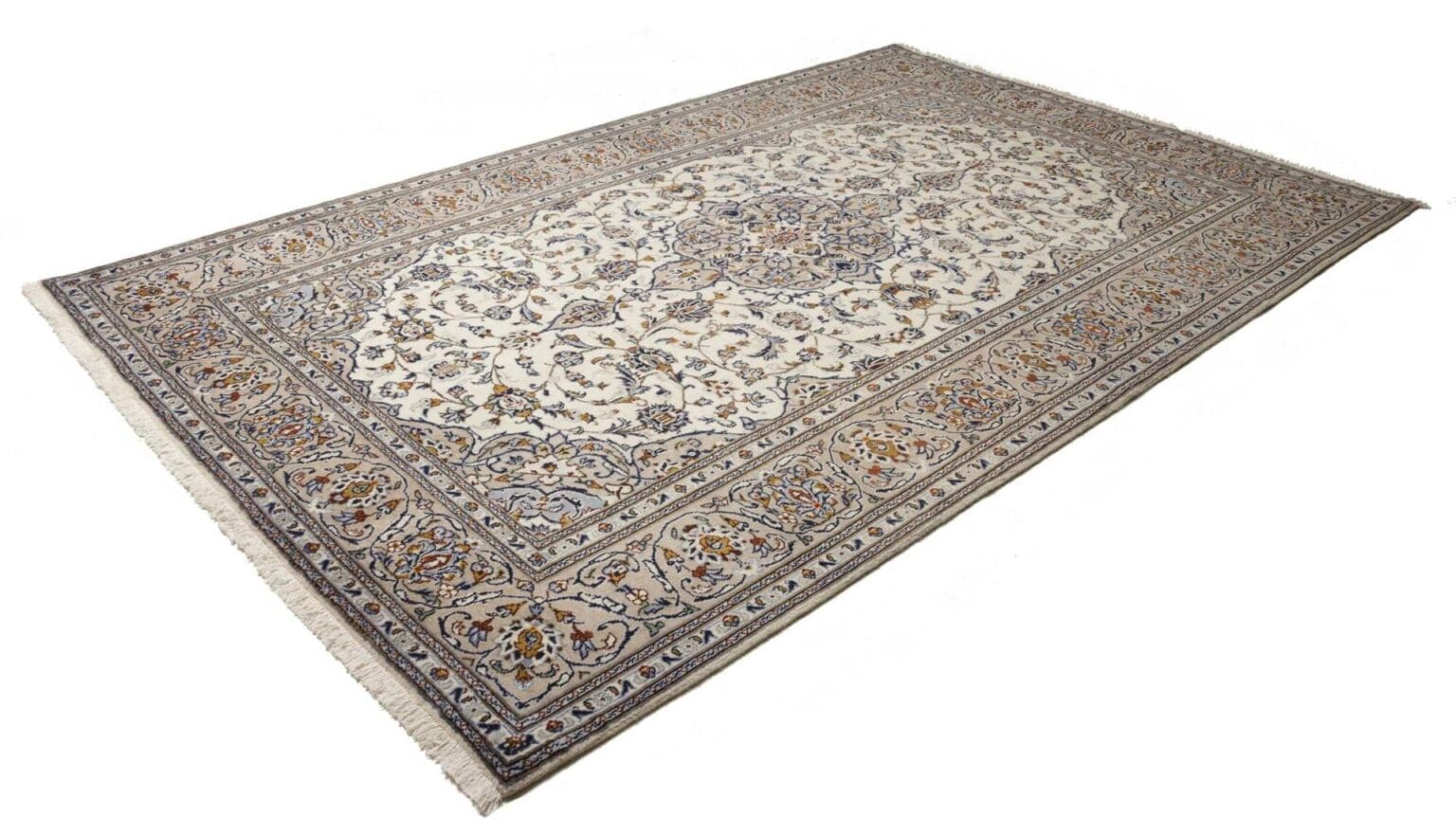 Kashan Persian Rug — hand-knotted, 206 × 320 cm, Wool – view 2