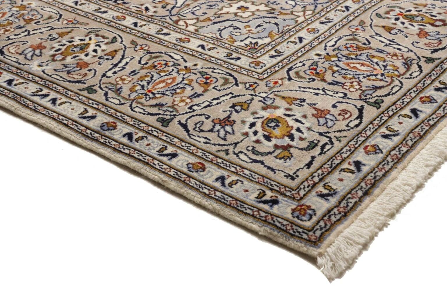 Kashan Persian Rug — hand-knotted, 206 × 320 cm, Wool – view 5