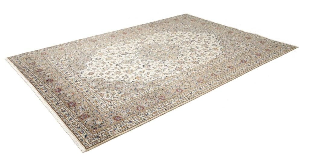 Hand-Knotted Wool Kashan Persian Rug, 210 × 300 cm – view 2