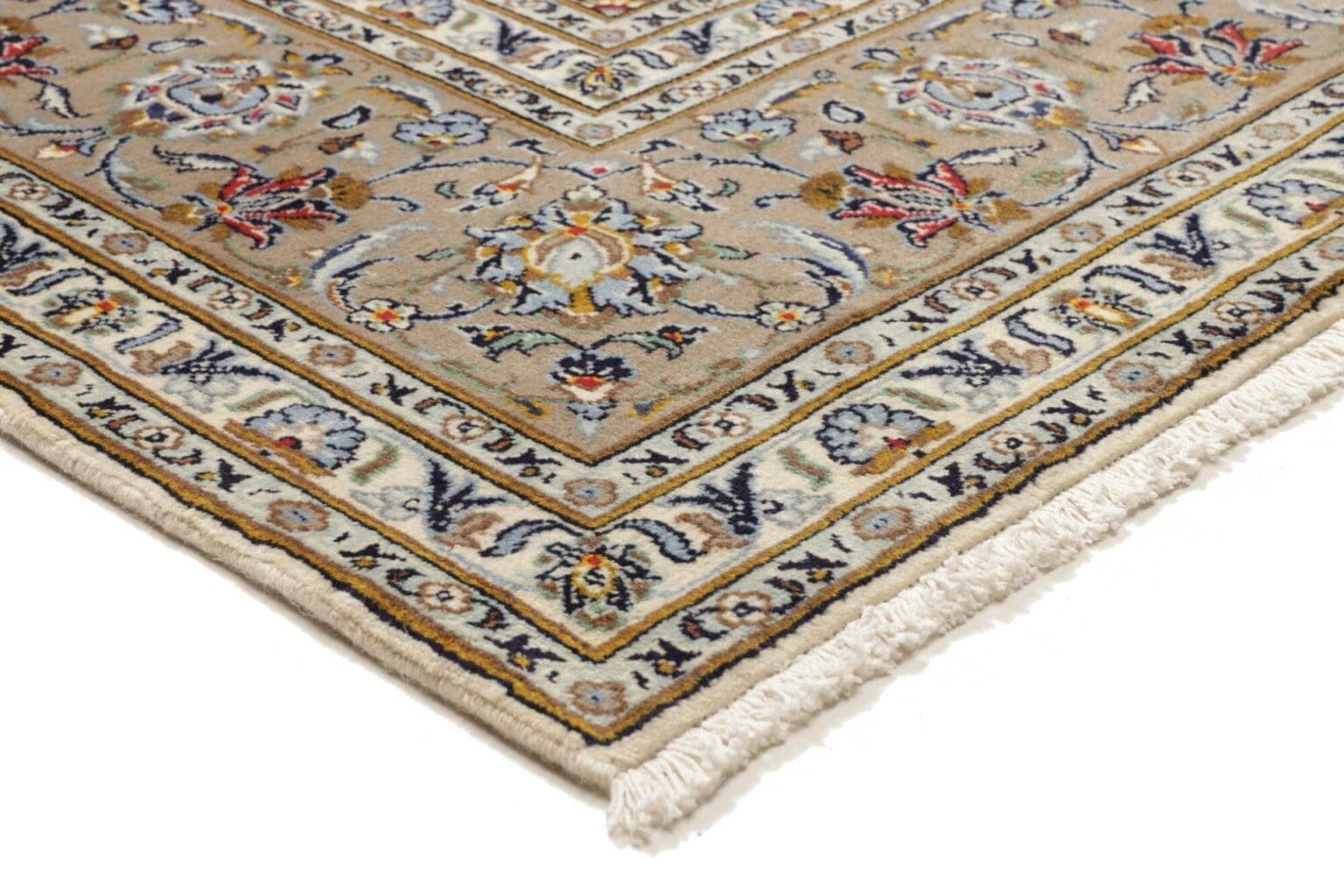 Hand-Knotted Wool Kashan Persian Rug, 210 × 300 cm – view 5