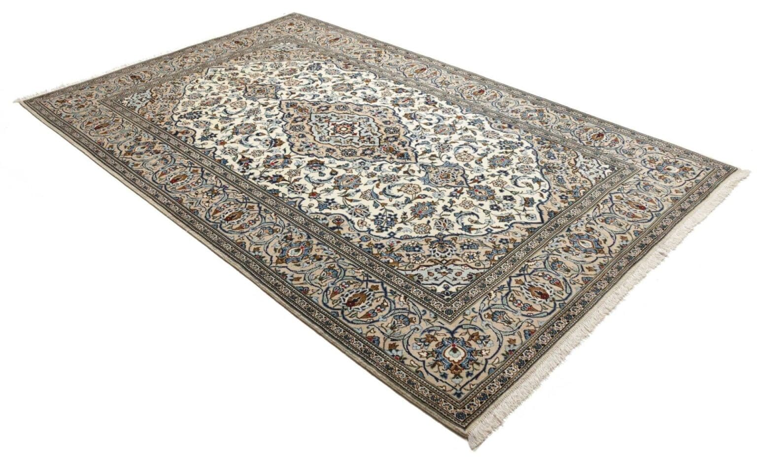 Kashan Persian Rug — hand-knotted, 200 × 304 cm, Wool – view 3