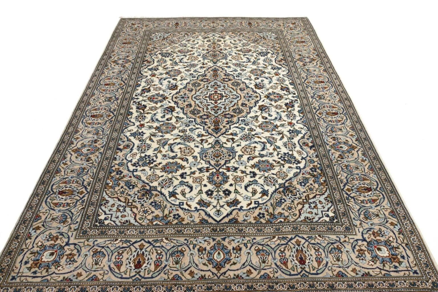 Kashan Persian Rug — hand-knotted, 200 × 304 cm, Wool – view 4