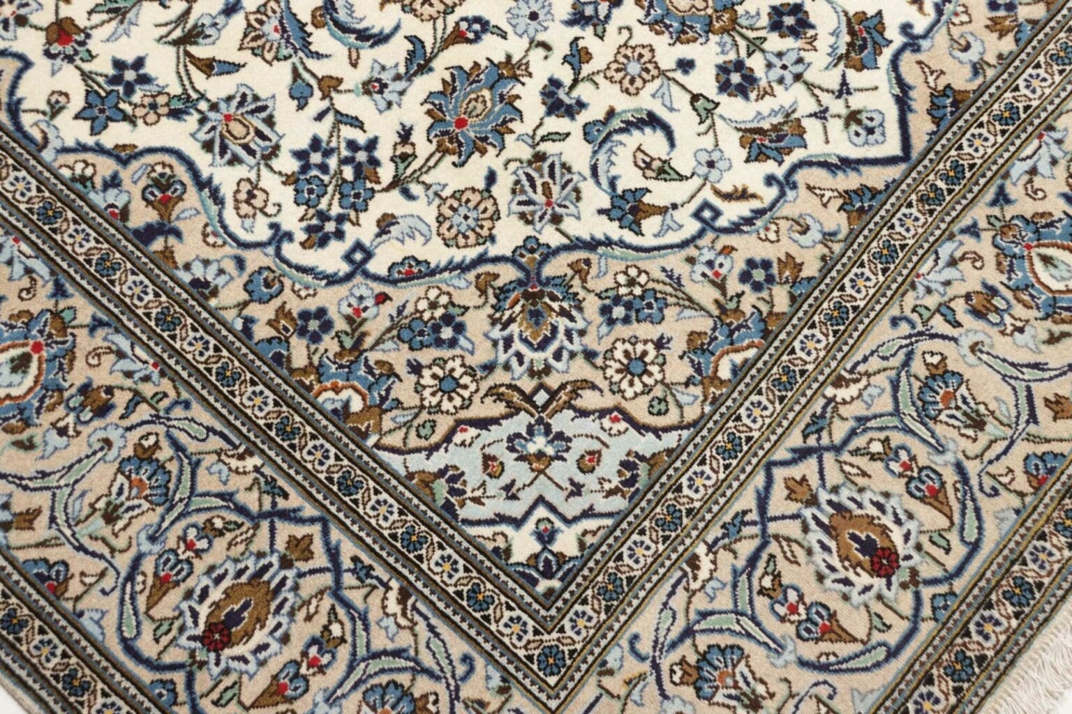 Kashan Persian Rug — hand-knotted, 200 × 304 cm, Wool – view 6