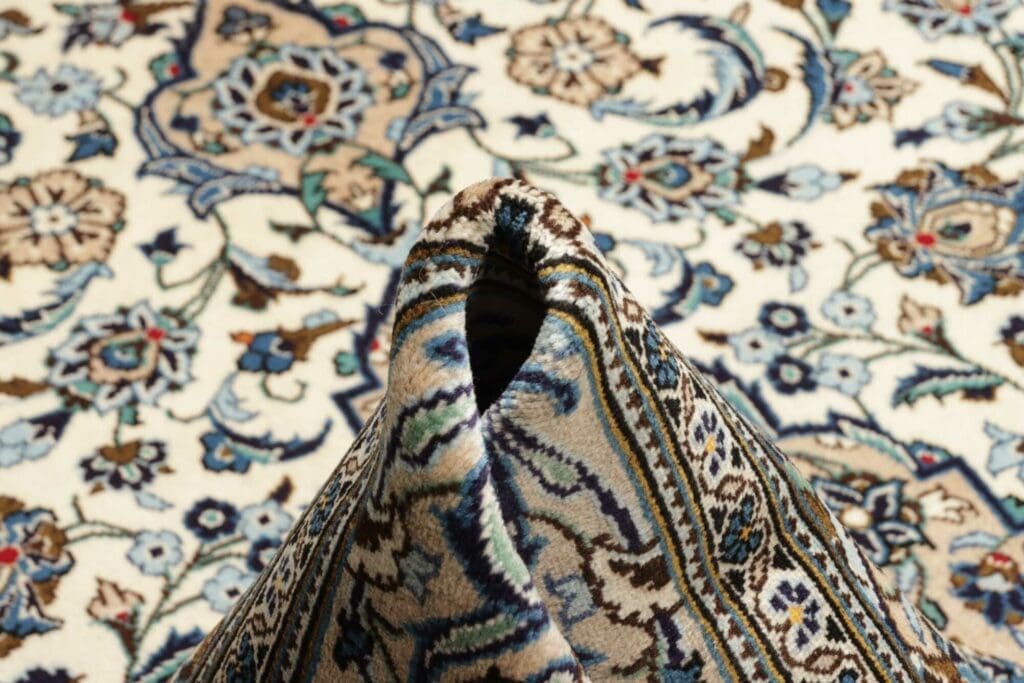 Kashan Persian Rug — hand-knotted, 200 × 304 cm, Wool – view 10