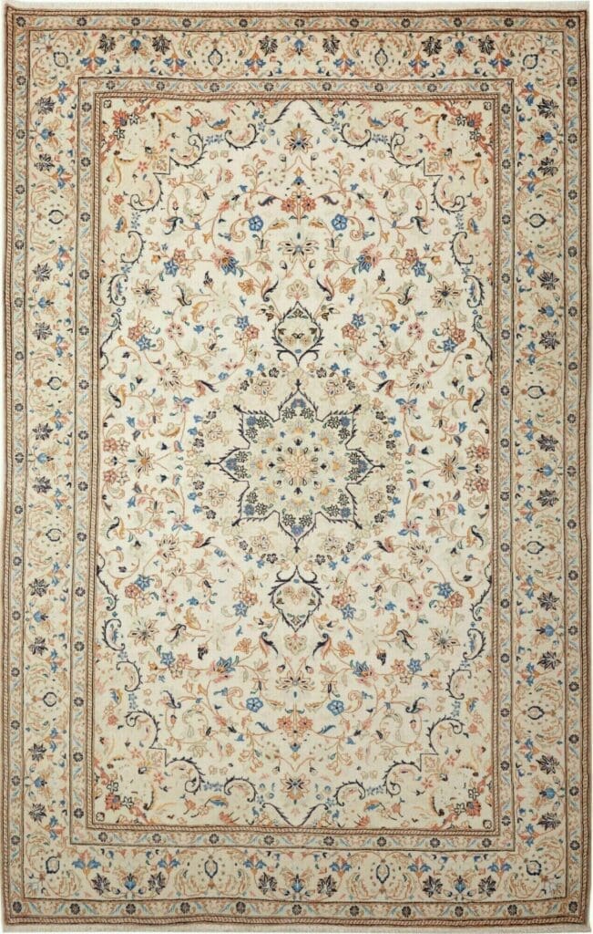 Kashan Persian Rug 203 × 312 cm, Wool, hand-knotted
