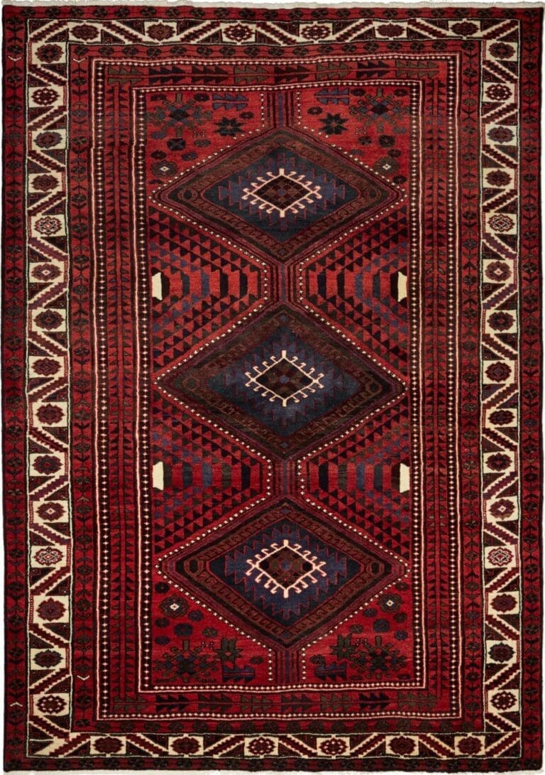 Loribaft Persian Rug — hand-knotted, 225 × 320 cm, Wool