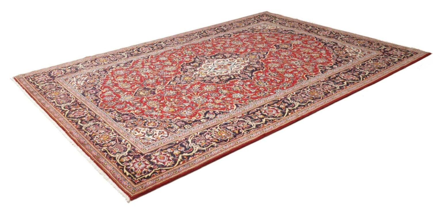 Kashan Persian Rug — hand-knotted, 218 × 308 cm, Wool – view 2
