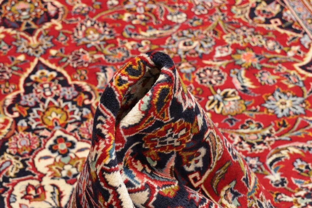 Kashan Persian Rug — hand-knotted, 218 × 308 cm, Wool – view 9