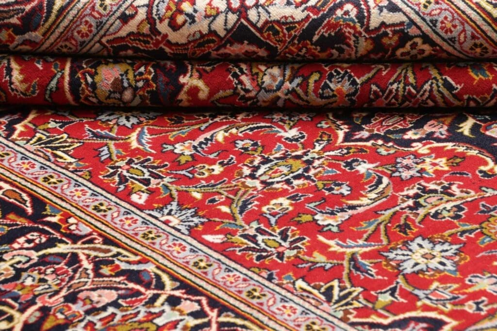 Kashan Persian Rug — hand-knotted, 218 × 308 cm, Wool – view 10
