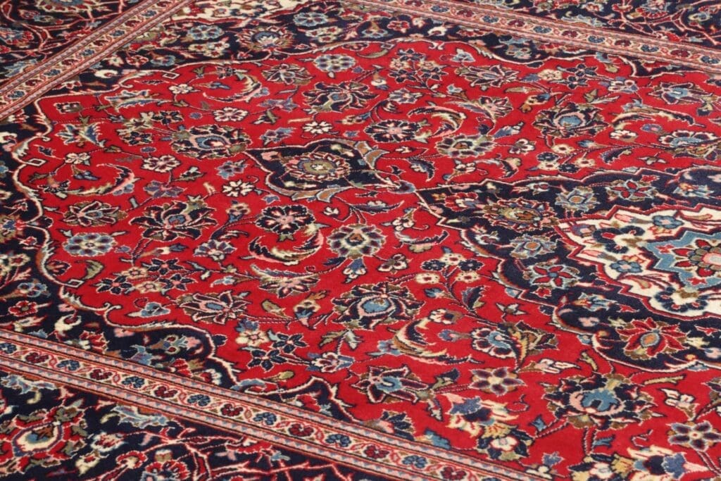 Kashan Persian Rug 200 × 297 cm, Wool, hand-knotted – view 7