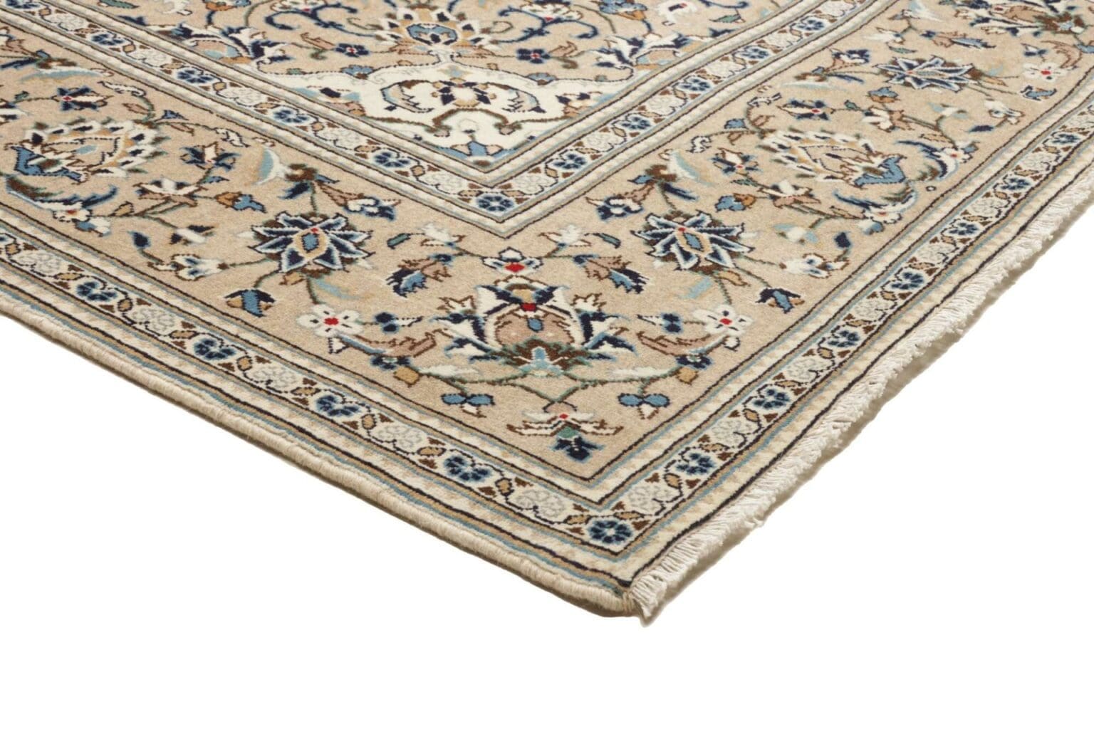 Kashan Persian Rug — hand-knotted, 201 × 306 cm, Wool – view 5