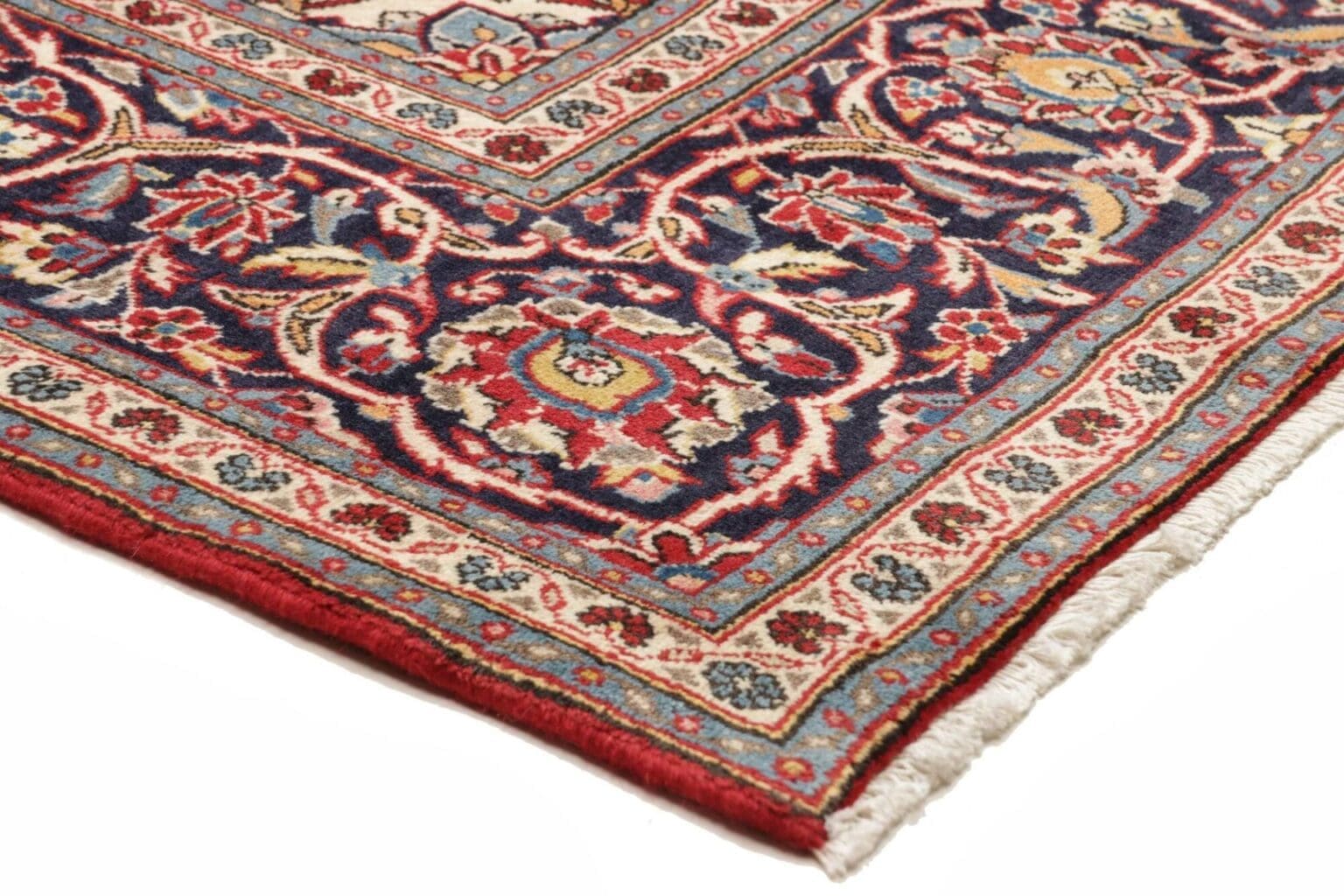 Hand-Knotted Wool Kashan Persian Rug, 197 × 310 cm – view 5