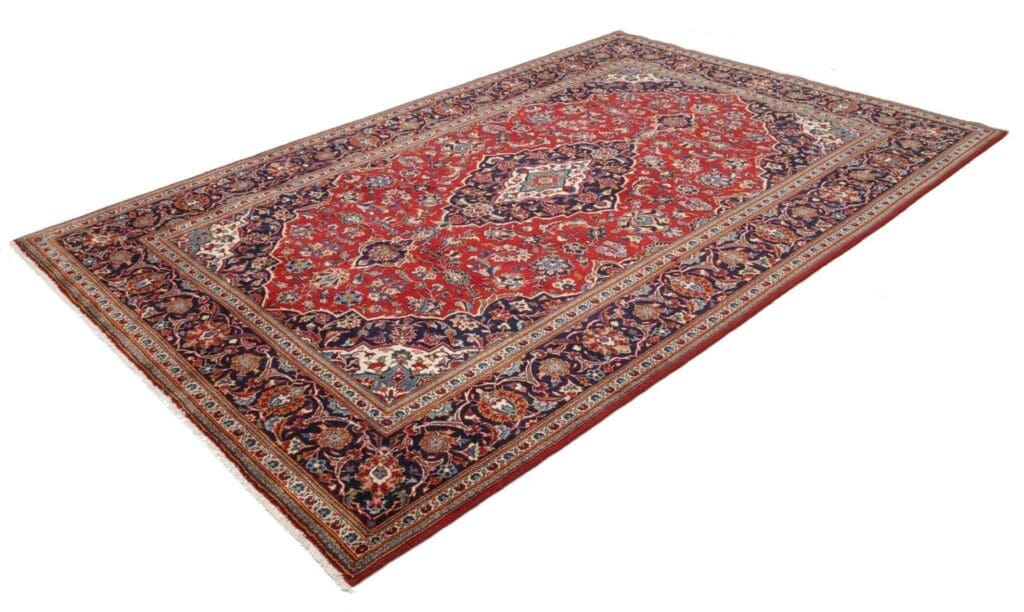 Kashan Persian Rug — hand-knotted, 200 × 299 cm, Wool – view 2