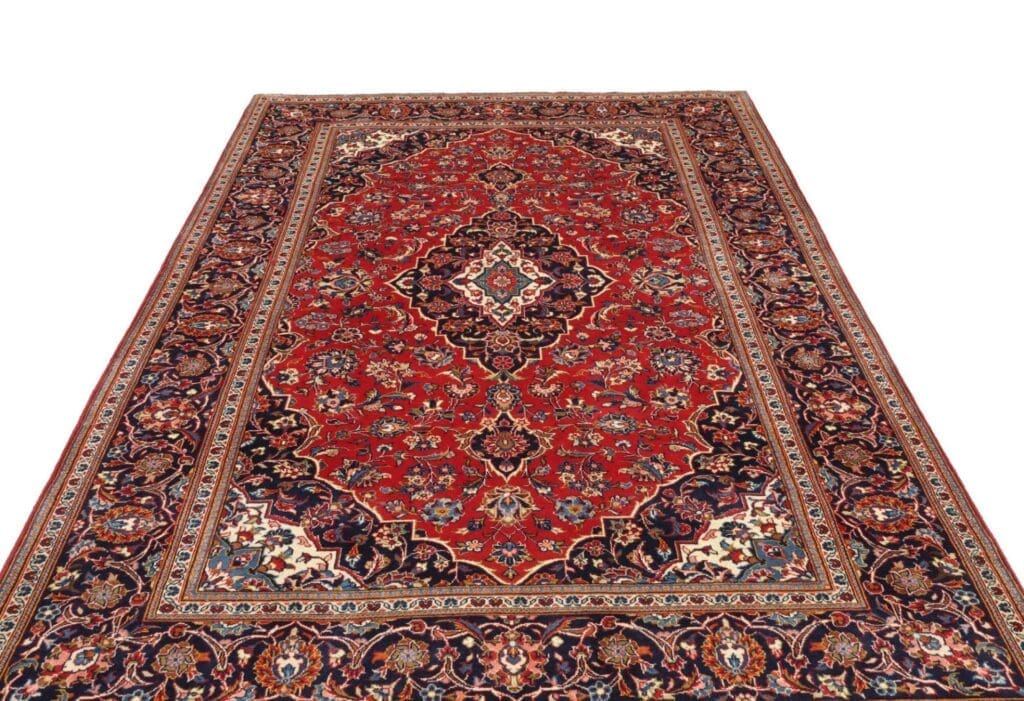 Kashan Persian Rug — hand-knotted, 200 × 299 cm, Wool – view 4